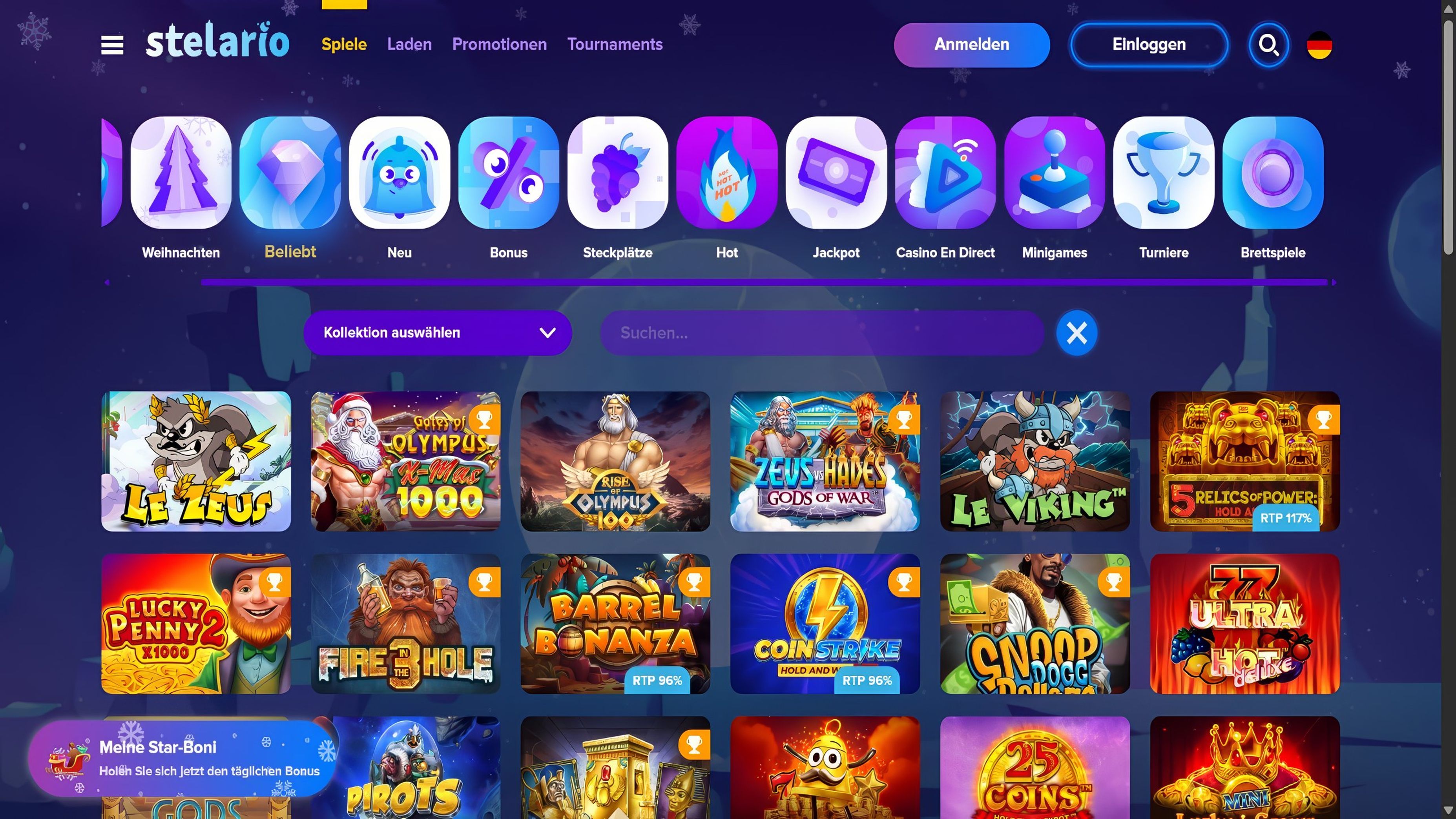 Stelario desktop screenshot 2